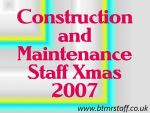 2007 Construction and Maintenance Staff Xmas